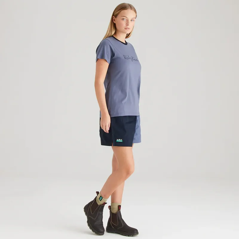 Ridgeline Signature Women's T-Shirt in Storm-3