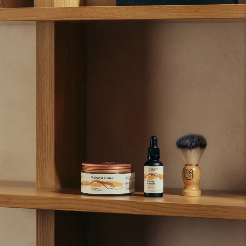 Highland Soap Co. Beard Oil 30ml in Whisky and Honey-3
