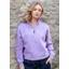 Cotswold Fox Tetbury Quarter Zip in Lilac