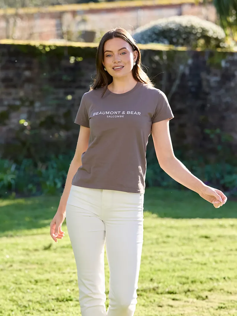 Beaumont and Bear Bolberry Women's T-Shirt in Otter-2