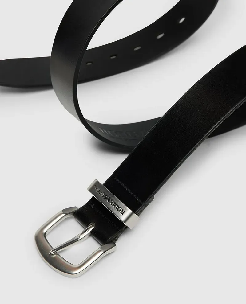 Rodd and Gunn Farmlands Belt Black-1