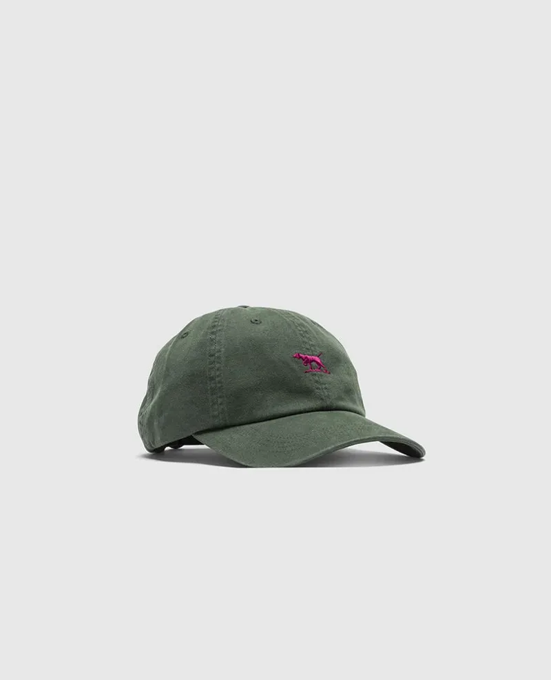 Rodd and Gunn Cap Dark Green Magenta-1