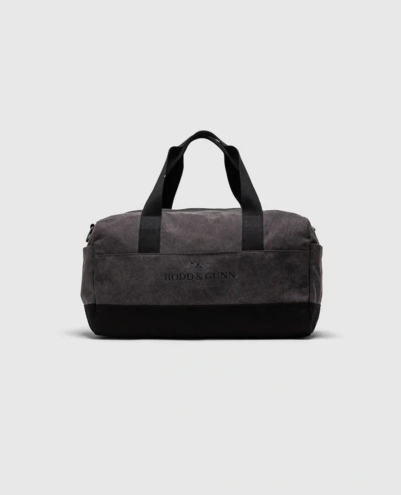 Rodd and Gunn Foxton Duffle Bag in Charcoal/Onyx-4