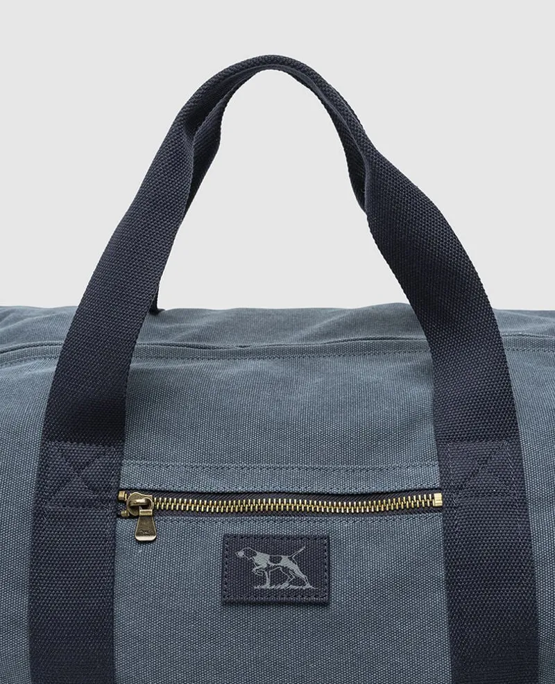 Rodd and Gunn Foxton Duffle Bag in Denim Blue/Navy-5