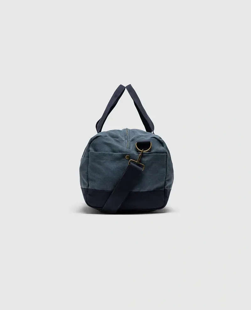 Rodd and Gunn Foxton Duffle Bag in Denim Blue/Navy-3