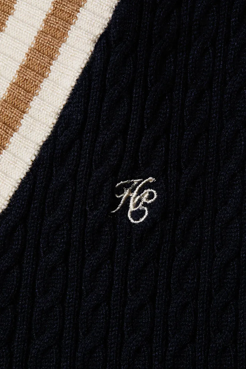 Holland Cooper Zoe Sleeveless Tank Ink Navy-5