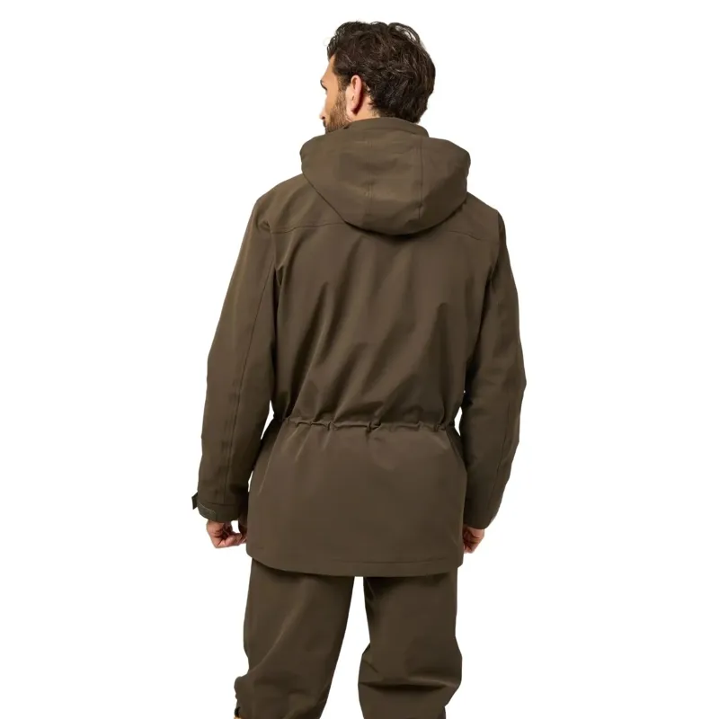 Alan Paine Lockwood Men's Shooting Coat in Olive-3
