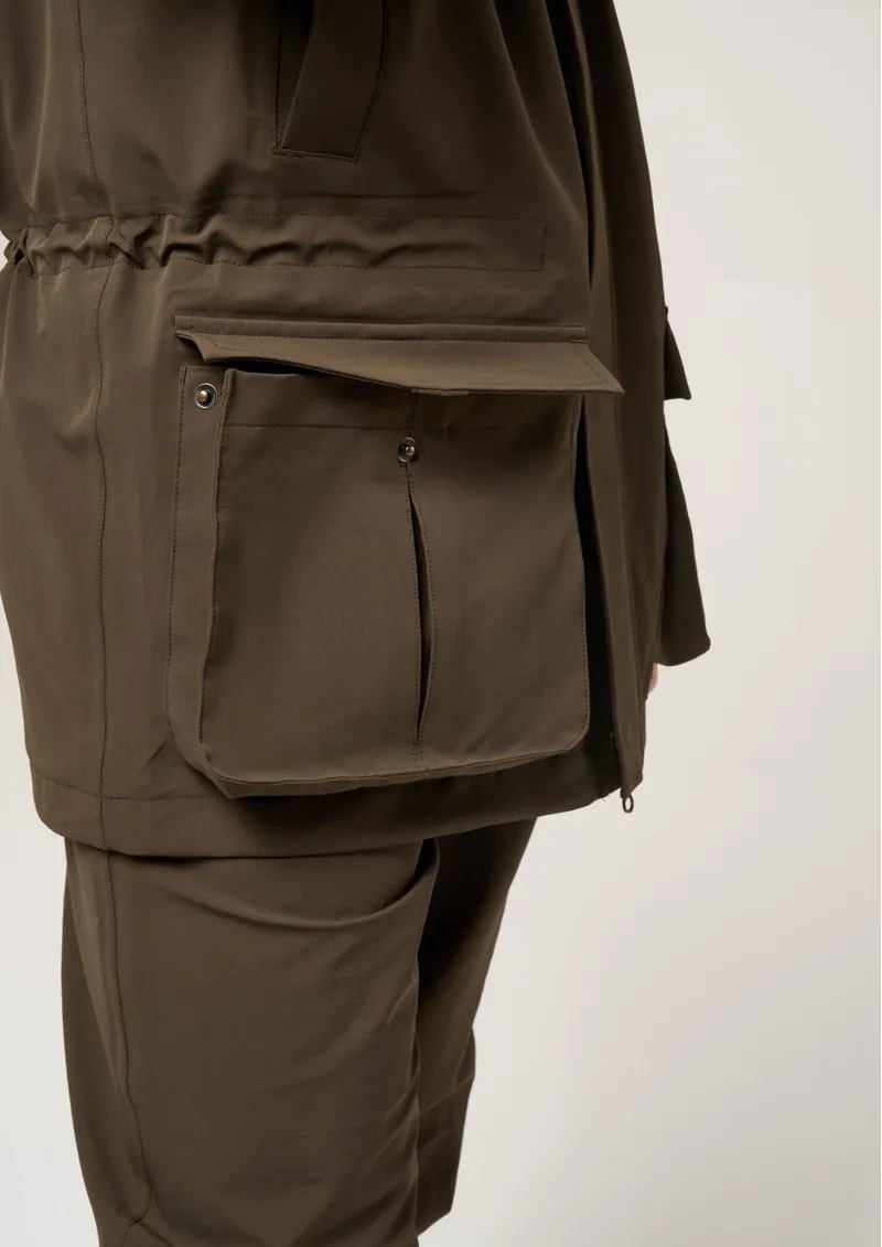 Alan Paine Lockwood Men's Shooting Coat in Olive-5