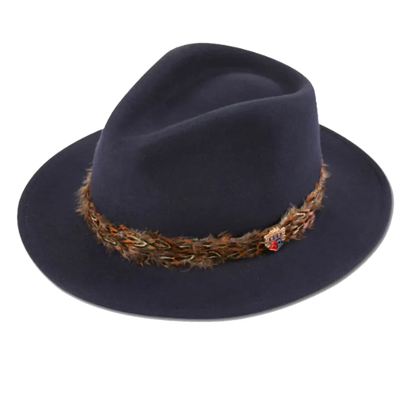 Alan Paine Richmond Felt Hat Navy
