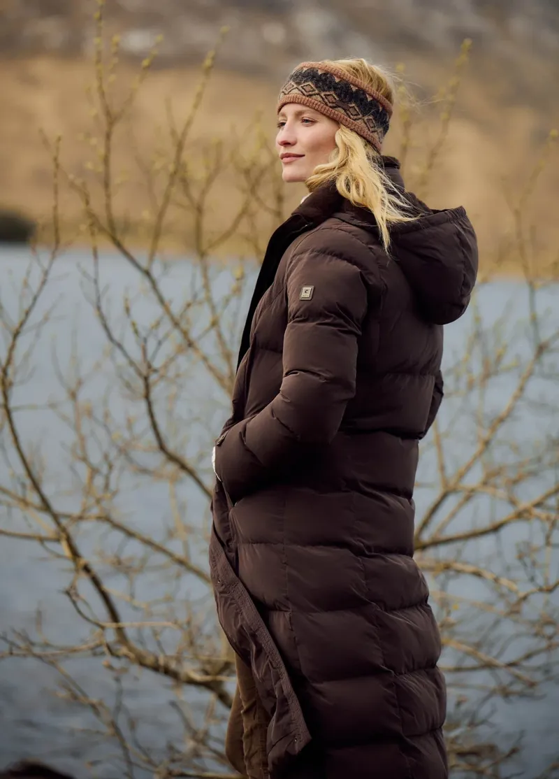 Dubarry Aldborough Ladies Down Coat in Mahogany-5
