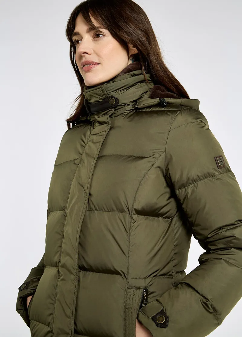 Dubarry Aldborough Down Coat Olive-2