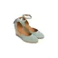 Fairfax and Favor Monaco Wedge Mint Suede