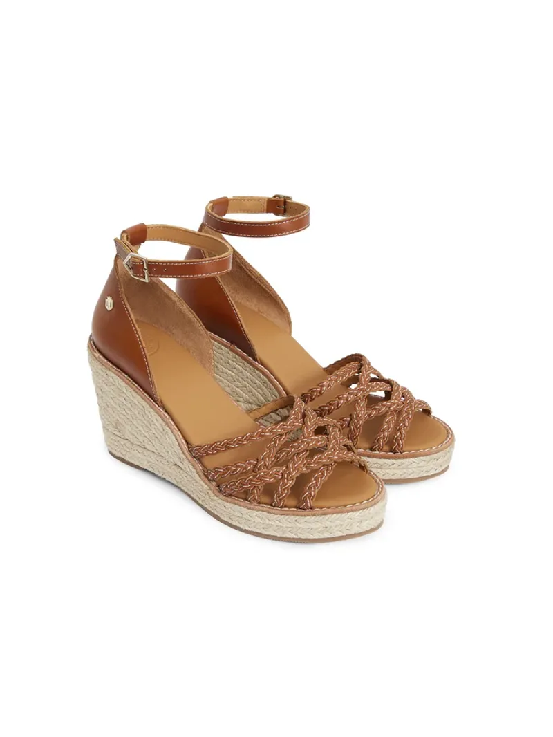 Fairfax and Favor Seville Wedge Tan Leather
