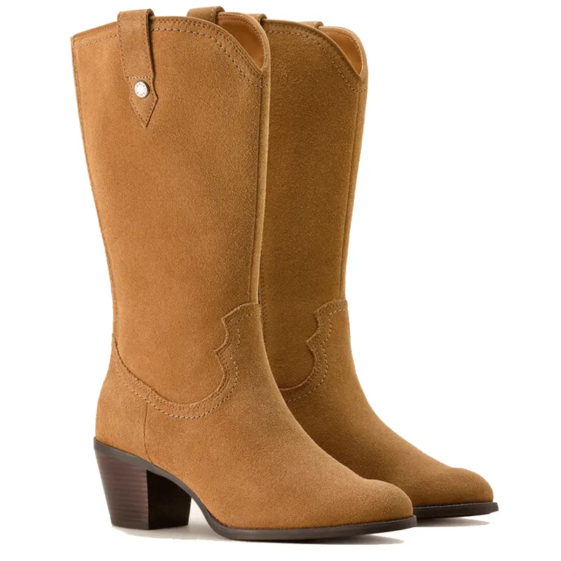 Ariat Addison Boots Carmel Suede