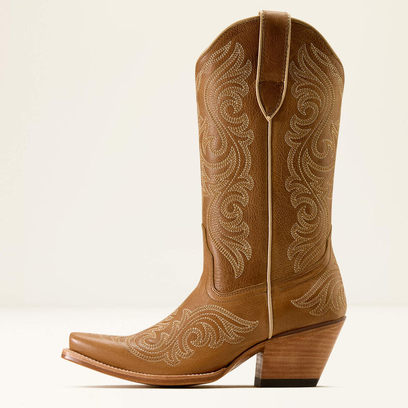 Ariat Amora X Toe Western Boot in Shades of Grain-3