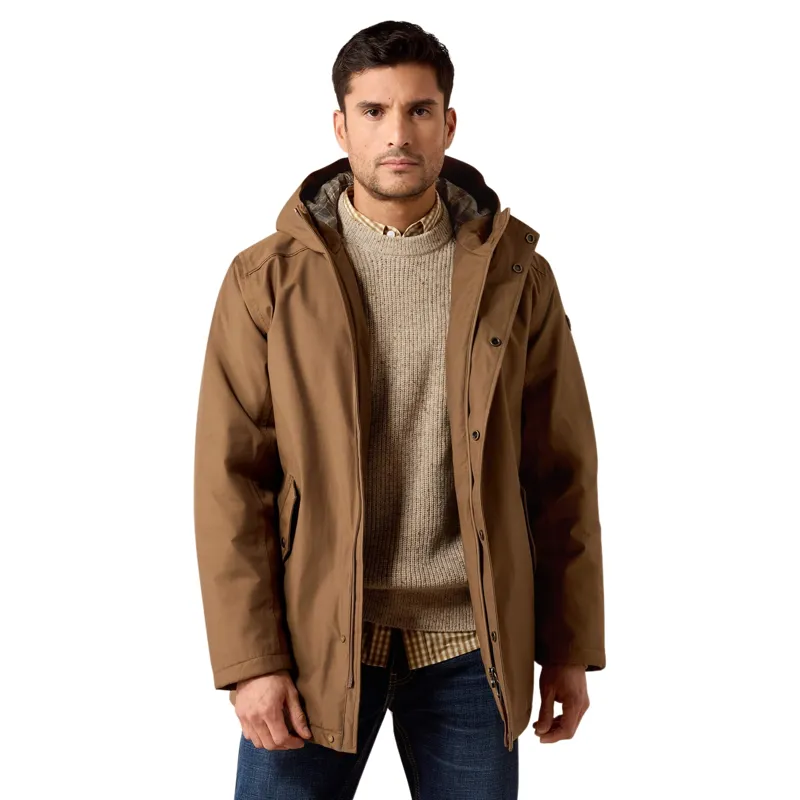 Ariat Barrowmere Waterproof Insulated Parka in Malt