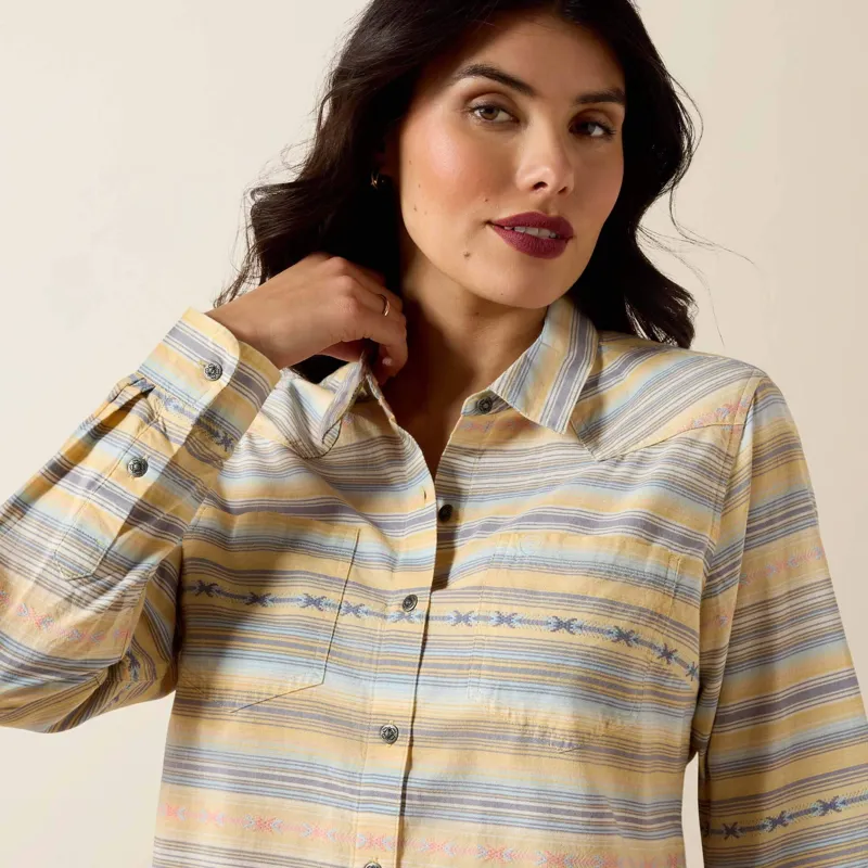 Ariat Billie Jean Shirt Sunrise Serape-4