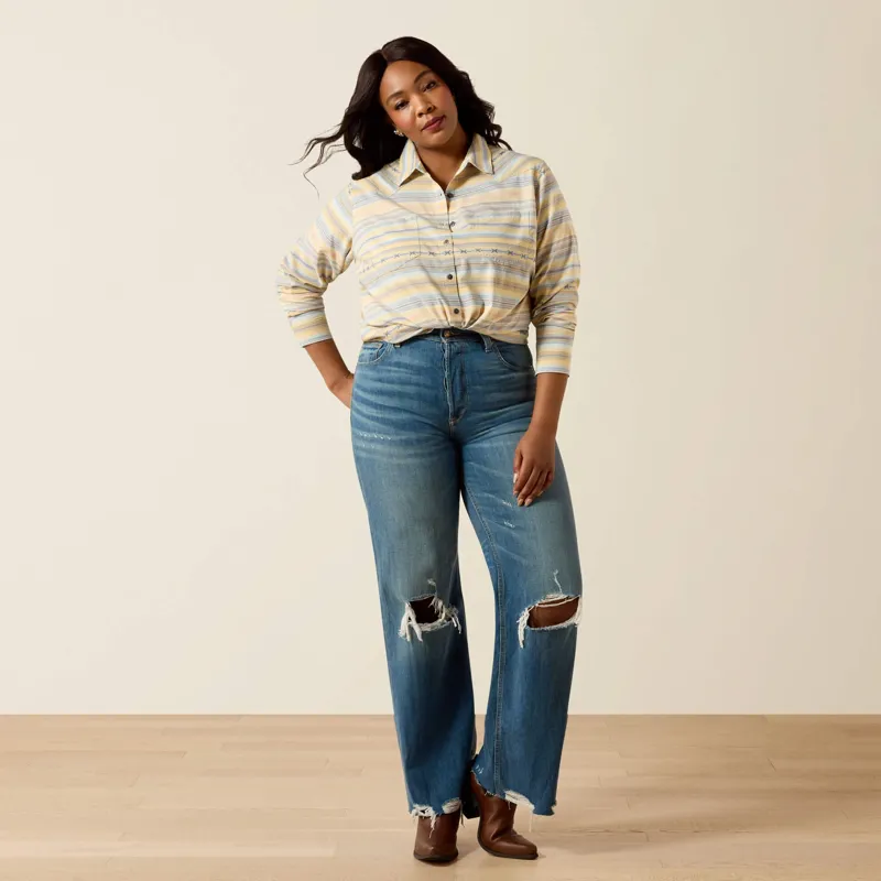 Ariat Billie Jean Shirt Sunrise Serape-6