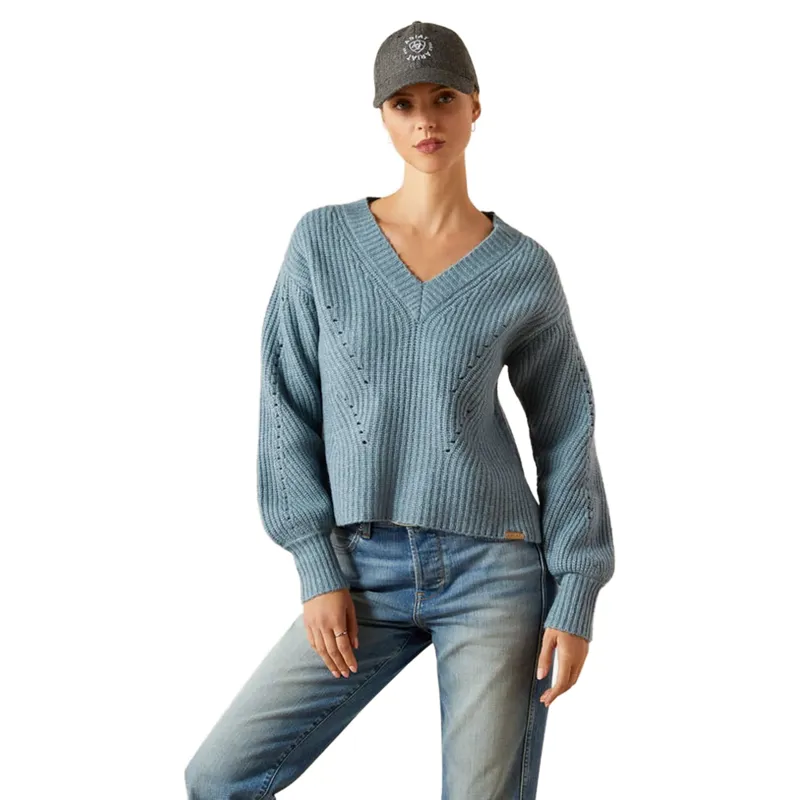 Ariat Blaydon Sweater Spring Lake Heather