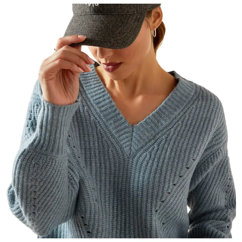 Ariat Blaydon Sweater Spring Lake Heather-1