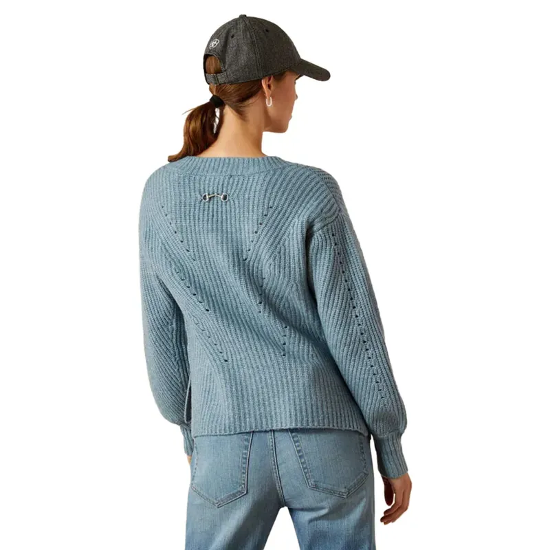 Ariat Blaydon Sweater Spring Lake Heather-2