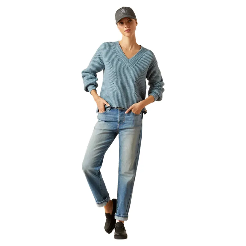 Ariat Blaydon Sweater Spring Lake Heather-4