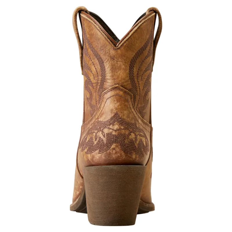 Ariat Chandler X Toe Western Boot Naturally Distressed Brown-7