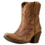 Ariat Chandler X Toe Western Boot Naturally Distressed Brown