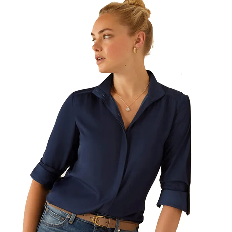 Ariat Charolais Blouse Navy