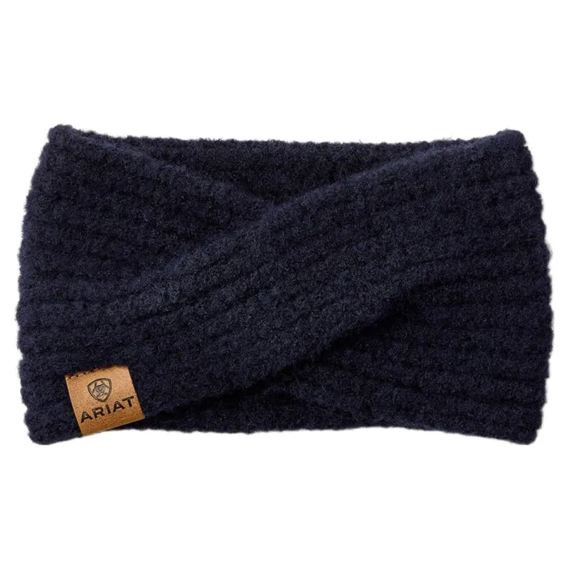 Ariat Chilton Headband in Navy