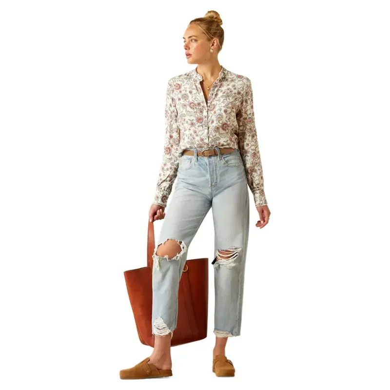 Ariat Clarion Blouse Paisley Perennial-2