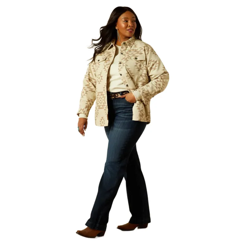 Ariat Clovis Insulated Shirt Jacket Puebla Print-1
