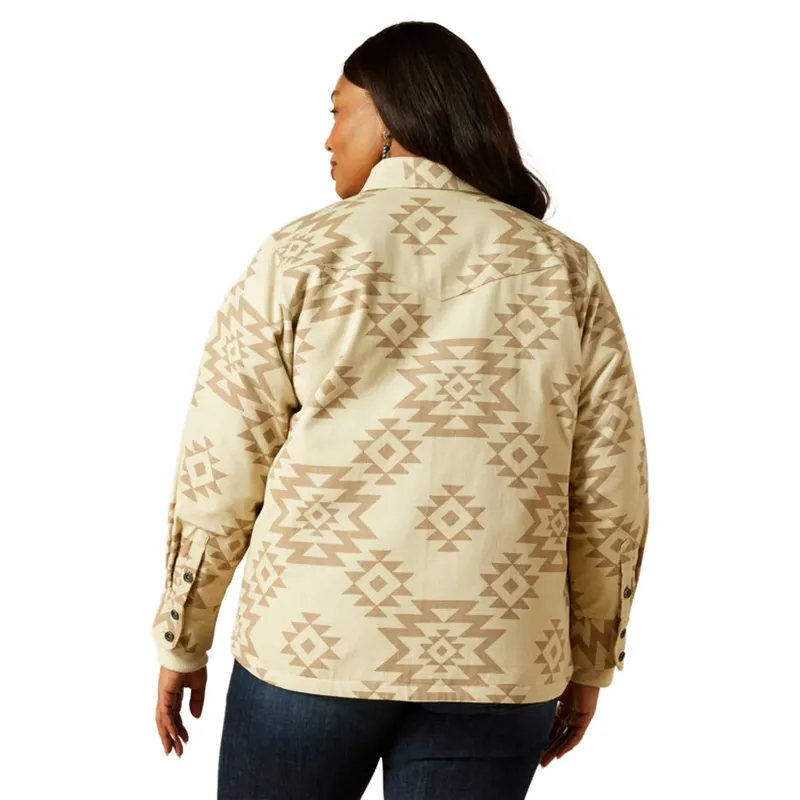 Ariat Clovis Insulated Shirt Jacket Puebla Print-2
