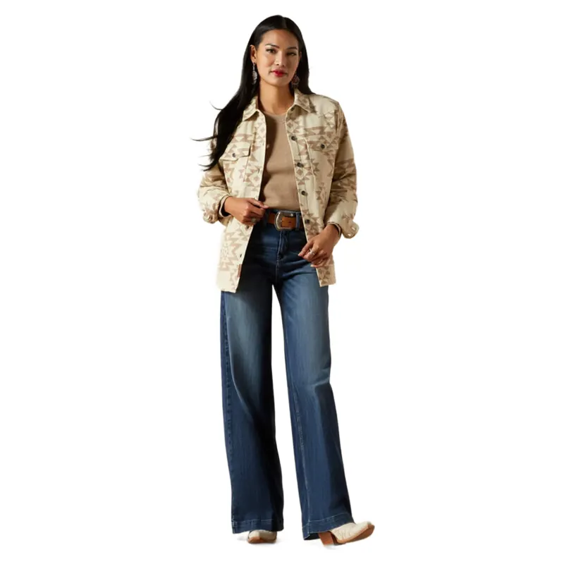 Ariat Clovis Insulated Shirt Jacket Puebla Print-5