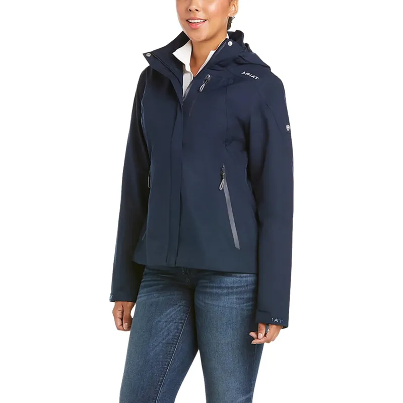 Ariat Coastal Waterproof Jacket Navy-4