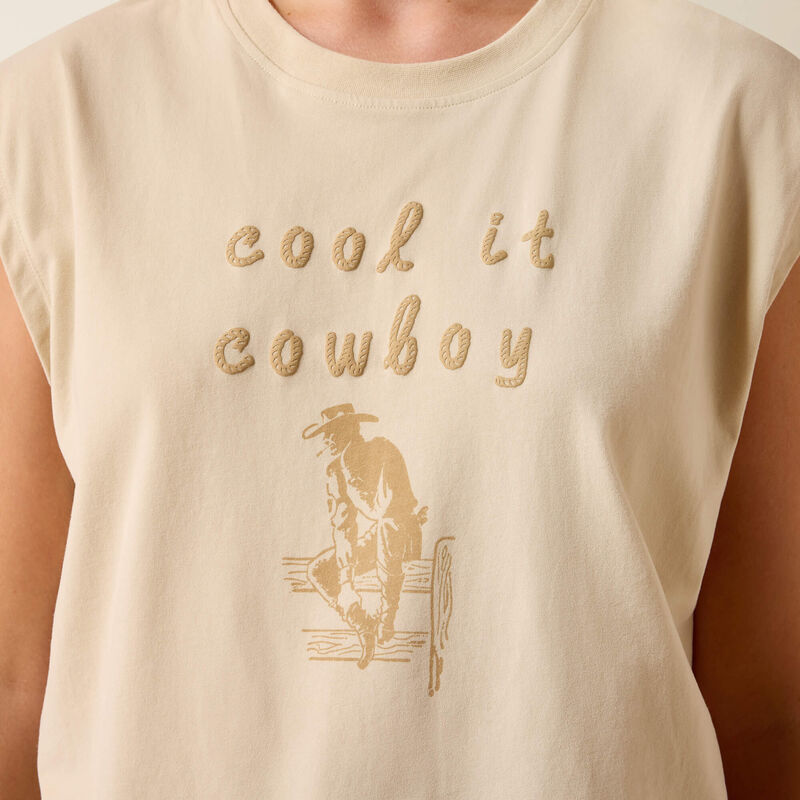 Ariat Cool It T-Shirt in Oyster Grey-3