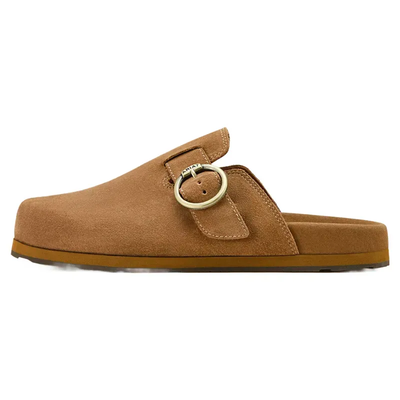 Ariat Country Mule Caramel Suede-1