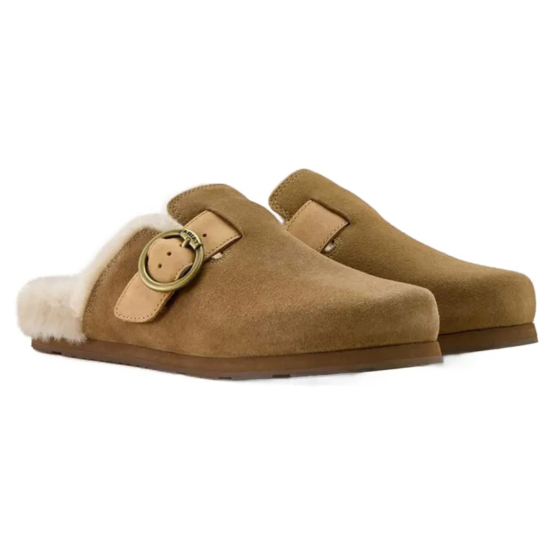 Ariat Country Mule Sherpa Ranch Brown Suede