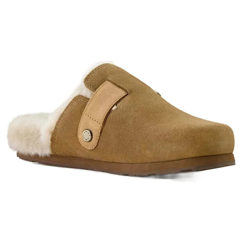 Ariat Country Mule Sherpa Ranch Brown Suede-2