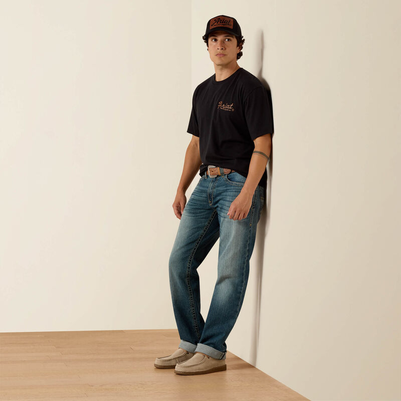 Ariat Cowmooflage Classic Fit Men's T-Shirt in Black-2
