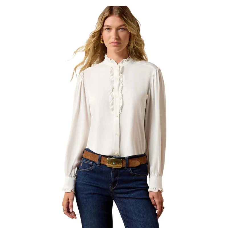 Ariat Cricklade Blouse in White