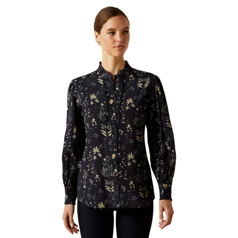 Ariat Cricklade Blouse Navy Floral Print