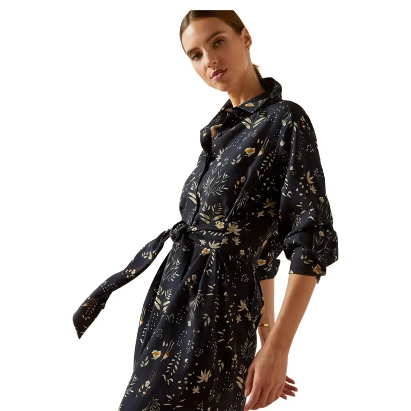 Ariat Culham Dress Navy Floral Print-3
