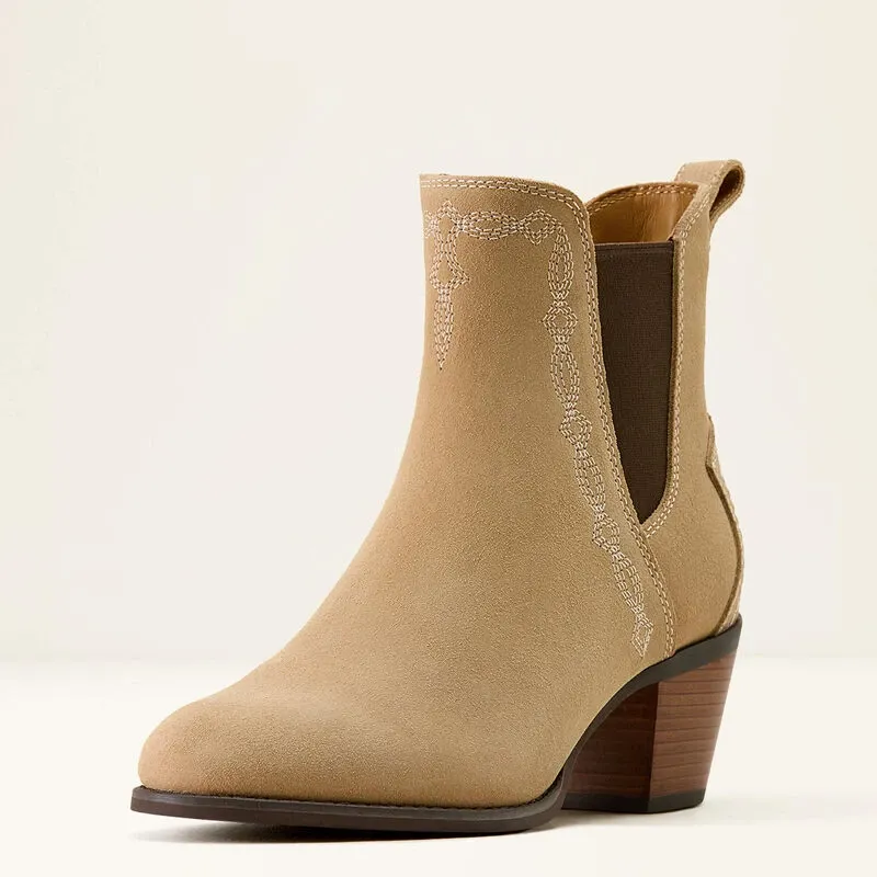 Ariat Demi Boot Camel Suede in Beige-1
