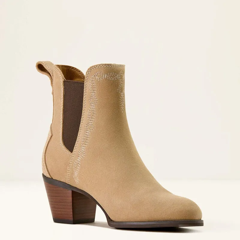 Ariat Demi Boot Camel Suede in Beige-6
