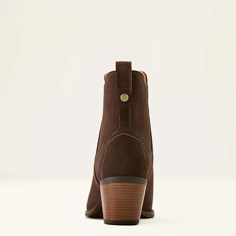 Ariat Demi Boot Chocolate Suede in Brown-5