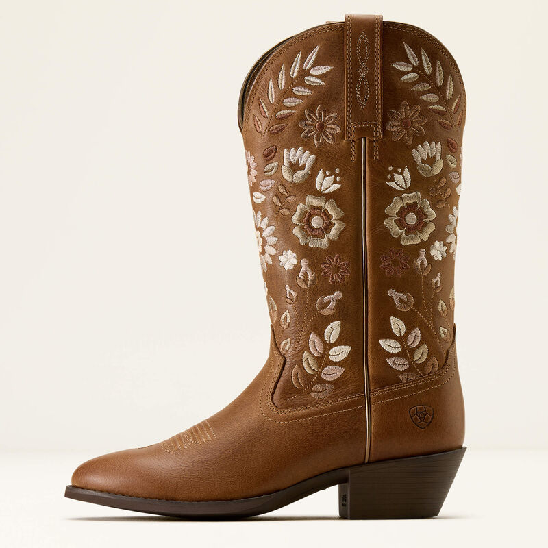 Ariat Heritage Meadow R Toe Western Boot in Toasty Tan-1