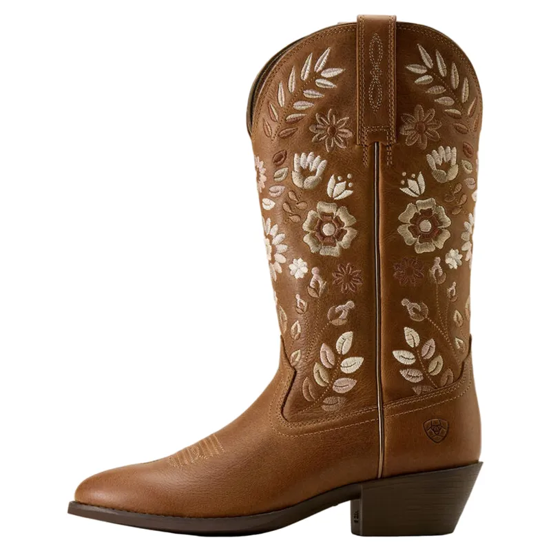 Ariat Heritage Meadow R Toe Western Boot Toasty Tan-2