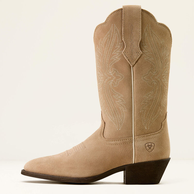 Ariat Heritage R Toe StretchFit Western Boot in Truly Taupe-2