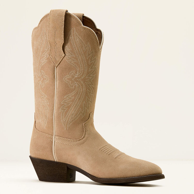 Ariat Heritage R Toe StretchFit Western Boot in Truly Taupe-5